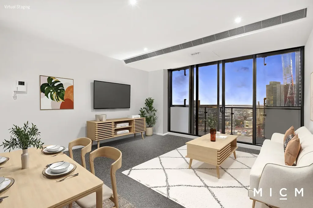 Southbank 2 Bedroom Breathtaking Bay and River Views from a Private Corner Position