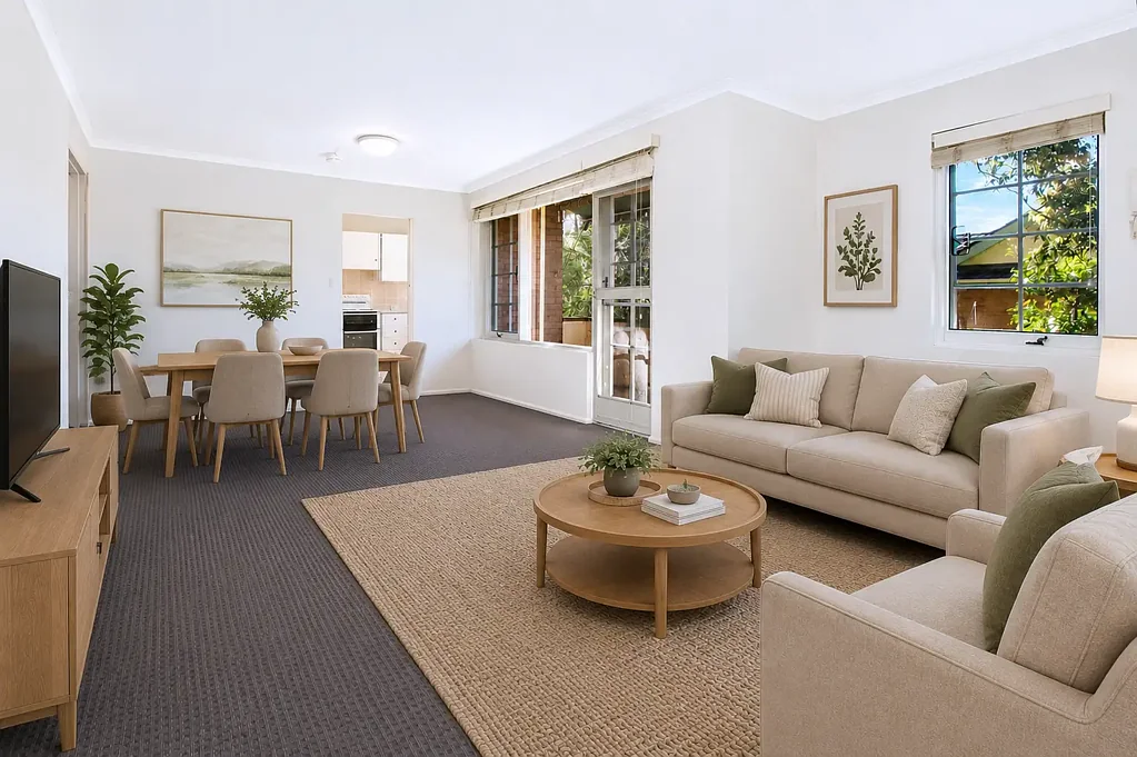 Spacious 2 Bedroom Apartment with Lock Up Garage