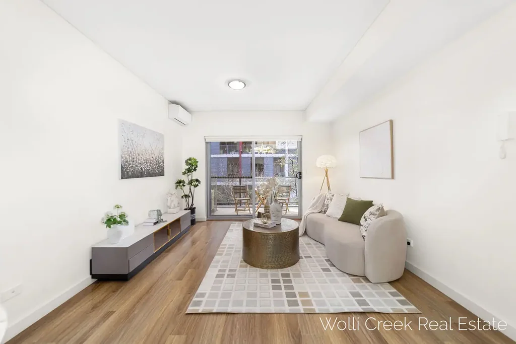 Wolli Creek 1房 低产权公寓费且宁静 LOW STRATA & PEACEFUL