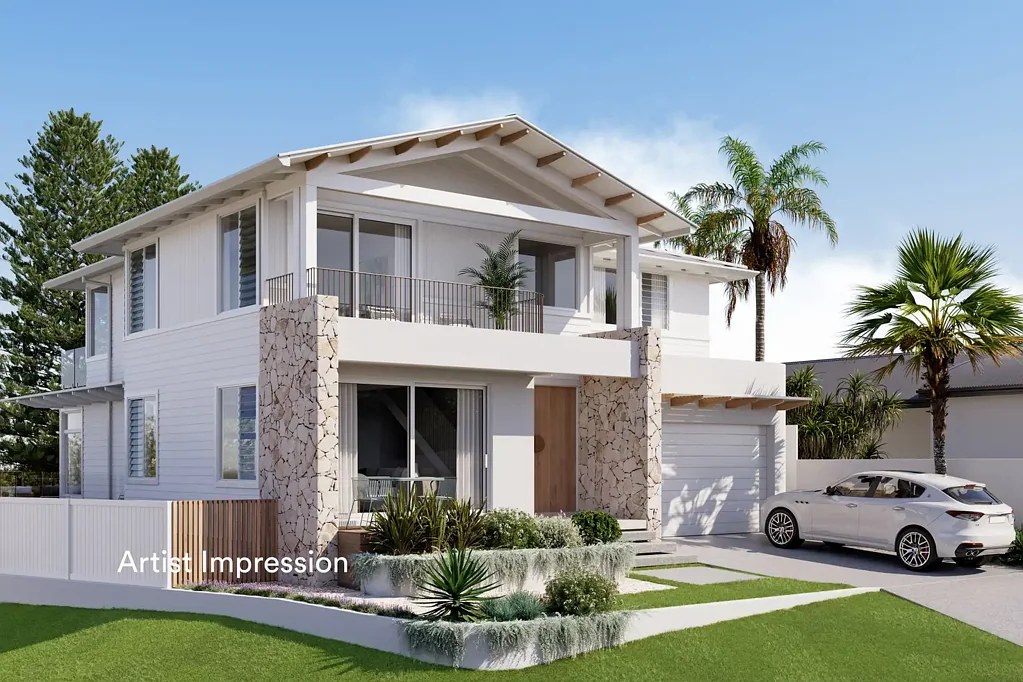 Forresters Beach 4Zimmer Designer residence in prime beachside address