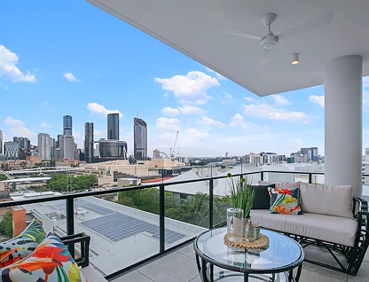 1111/51 Fish Lane, South Brisbane, Brisbane - Inner City Region, 5 rūma, 2 rūma horoi, Apartment