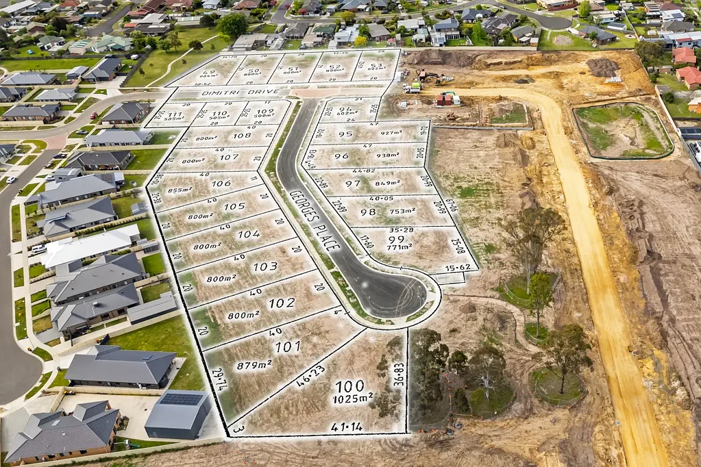 Traralgon 23 NEW LOTS - BIG BLOCKS