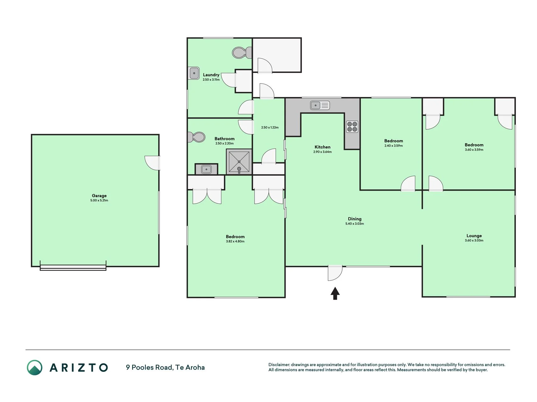 9 Pooles Road, Te Aroha, Matamata-Piako District, Waikato, 3 Bedrooms, 1 Bathrooms, House