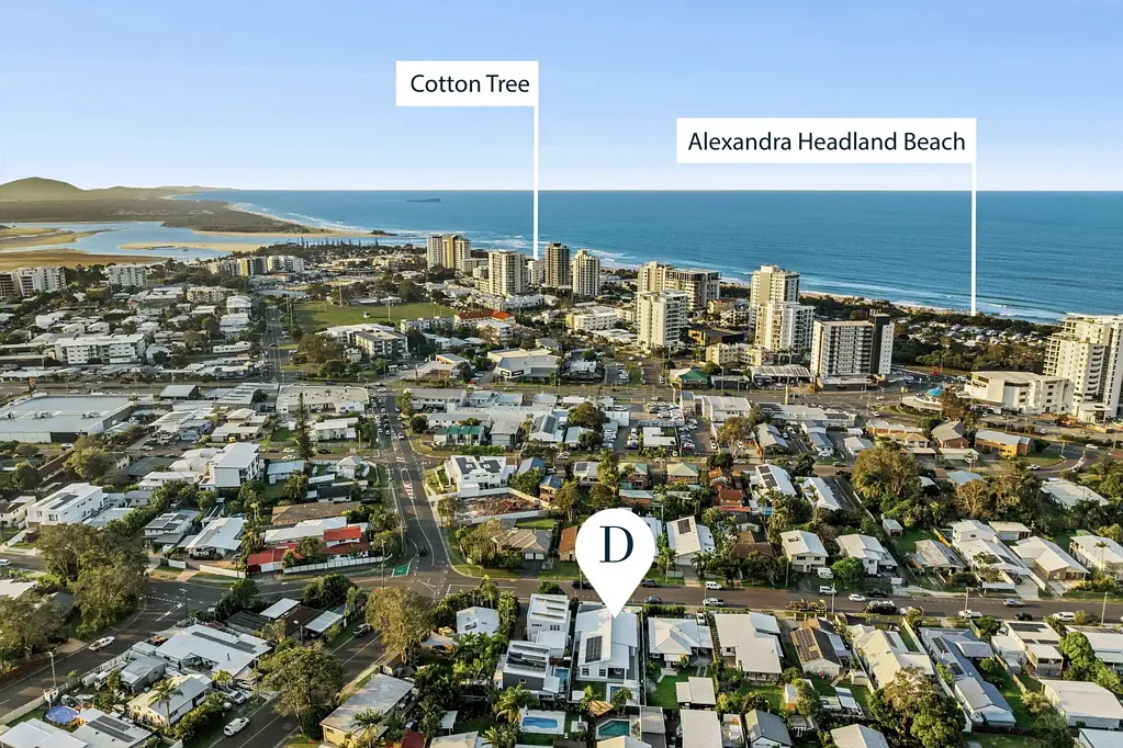 Maroochydore 4房  Stunning resort style coastal home, close to everything.