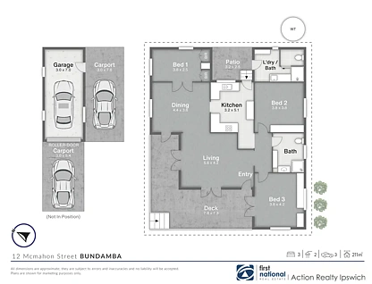 12 McMahon Street, Bundamba, QLD 4304, 3 ਕਮਰੇ, 2 ਬਾਥਰੂਮ, House