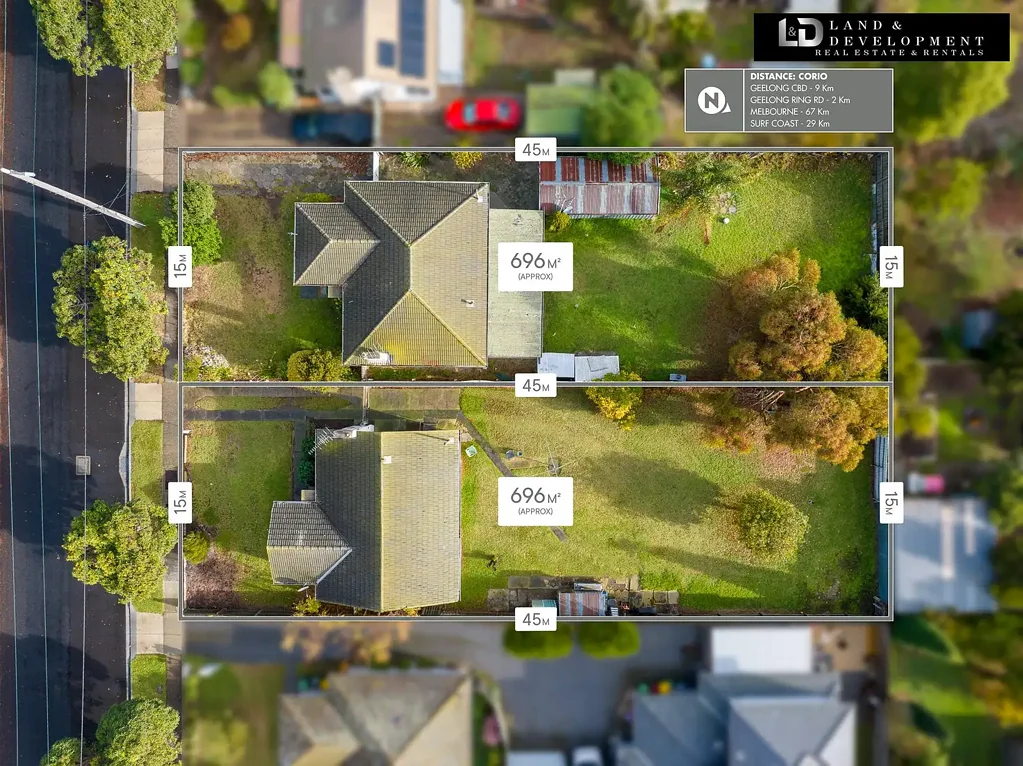 Corio Rare Dual Block Development Opportunity - Plans & Permits Approved for 10 Units at 269-271 Princes Highway, Corio