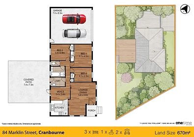 84 Marklin Street, Cranbourne, VIC 3977, 3房, 1浴, House
