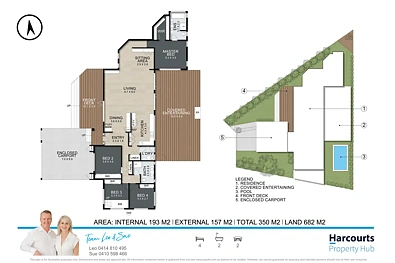 1 Flinders Court, Paradise Point, QLD 4216, 4房, 2浴, House