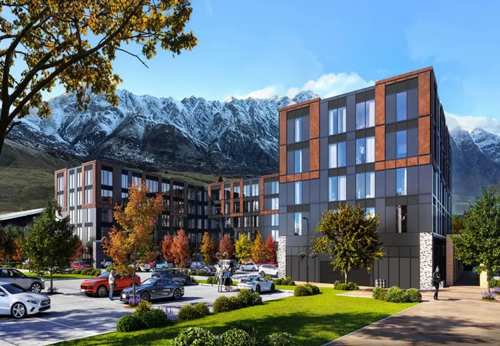 Frankton 2 Bedroom 皇后镇Mountain Oak奢华公寓，坐拥雪山绝景，尽享阿尔卑斯风情，欢迎本地及海外买家购买!