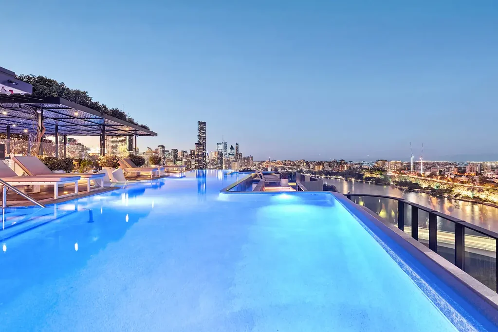 South Brisbane 2部屋 Elevated Luxury Living