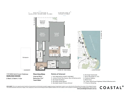 117/1969 Gold Coast Highway, Burleigh Heads, Gold Coast, 2房, 2浴, 公寓