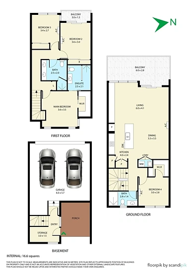 2/224 Boronia Road, Boronia, VIC 3155, 4房, 3浴, Townhouse