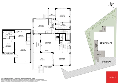 36B Guthrie Crescent, Castlepoint, Masterton, Wairarapa, 3房, 2浴, House