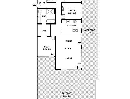 106/12 Flinders Lane, Rockingham, Rockingham, 3 Bedrooms, 2 Bathrooms, Apartment