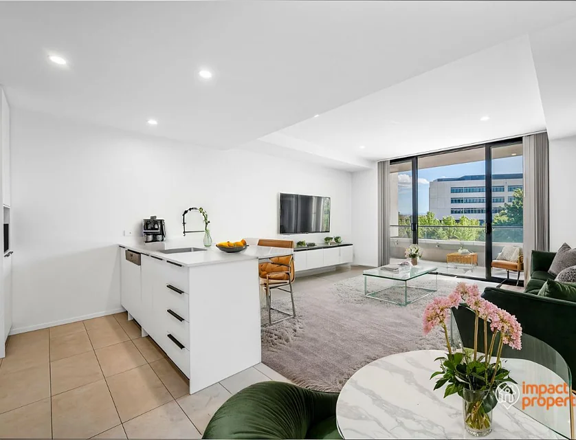 87/81 Constitution Avenue, Campbell, Inner North, 1 rūma, 1 rūma horoi, Apartment