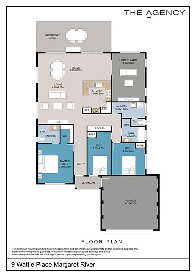 9 Wattle Place, Margaret River, WA 6285, 3 Bedrooms, 2 Bathrooms, House