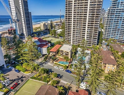 1/12 Markwell Avenue, Surfers Paradise, Gold Coast, 1 침실, 1 욕실, Unit