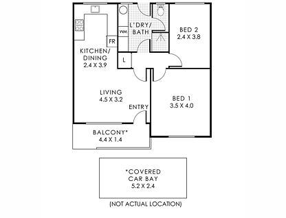 6/123 Watkins Street, White Gum Valley, South West Perth, 2 phòng ngủ, 1 phòng tắm, Apartment