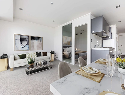 603/430 Queen Street, Auckland Central, Auckland City, 2 ਕਮਰੇ, 1 ਬਾਥਰੂਮ, Apartment