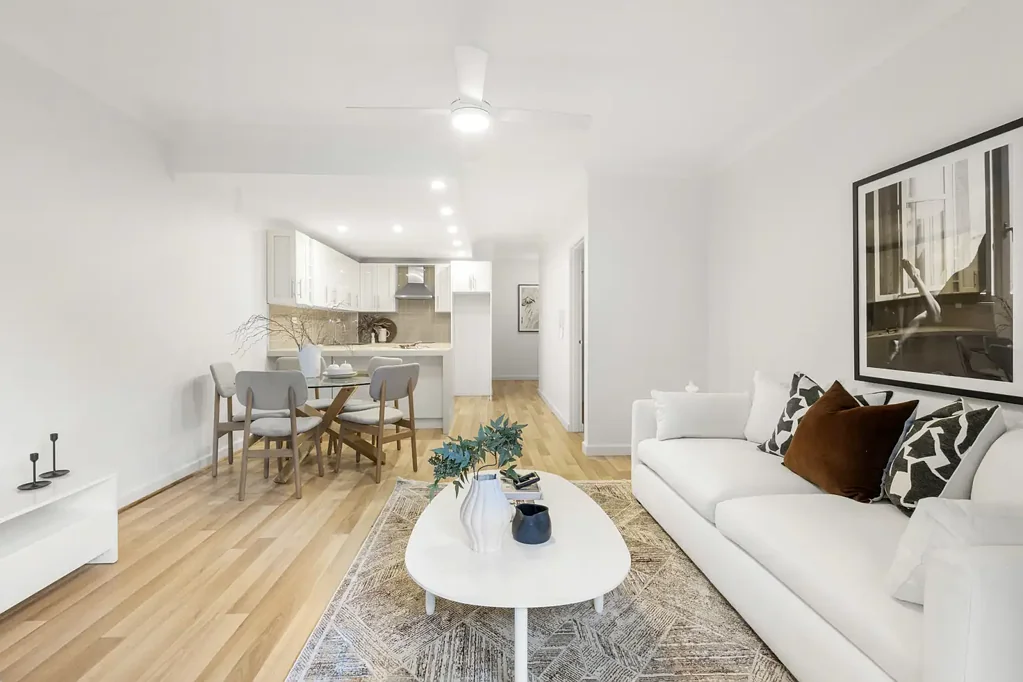 Miranda 2房 两卧联排别墅 开放式厨房 阳光阳台 舒适生活 便利Miranda Townhouse-Style Apartment
