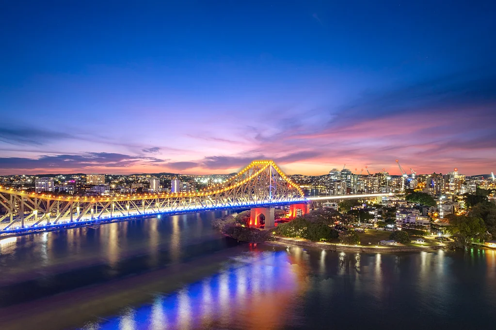 Brisbane City 2chambre Fully Renovated Riverfront Apartment with Spectacular River Views