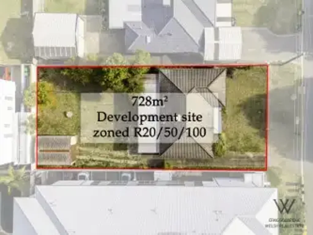 Cloverdale 4房  DEVELOPMENT SITE - 728M2 - ZONED R20/50/100 -UNDER OFFER
