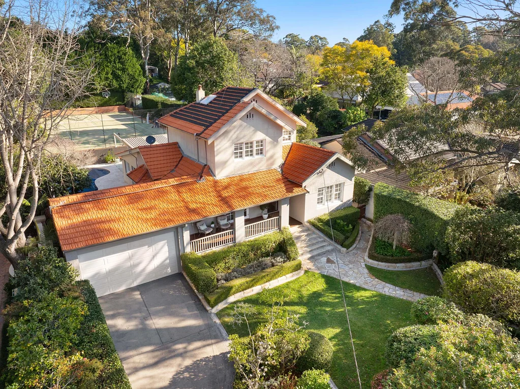 Turramurra 5房 经典优雅与奢华，网球场庄园 Classic elegance and luxury, tennis court estate