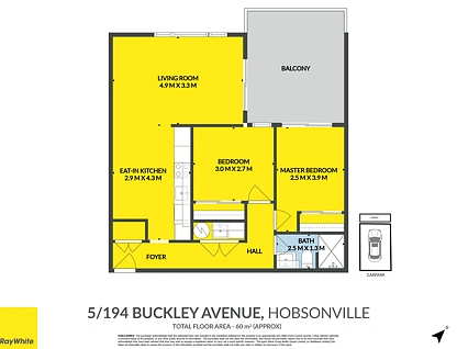 5/194 Buckley Avenue, Hobsonville, Waitakere City, 2房, 1浴, 公寓
