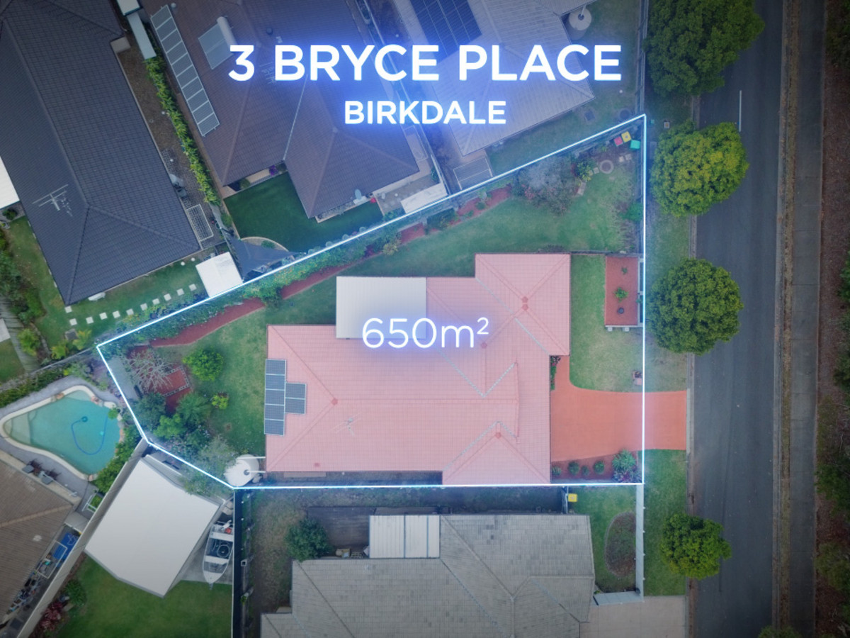 3 BRYCE PL, BIRKDALE QLD 4159, 0房, 0浴, House