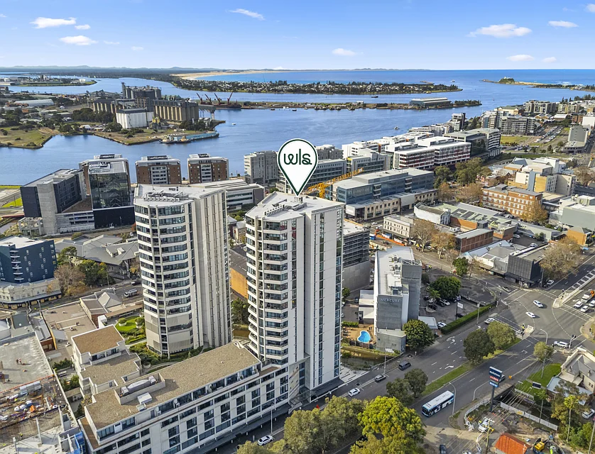 1002/464 King Street, Newcastle West, Newcastle, 1 રૂમ, 1 બાથરૂમ, Apartment