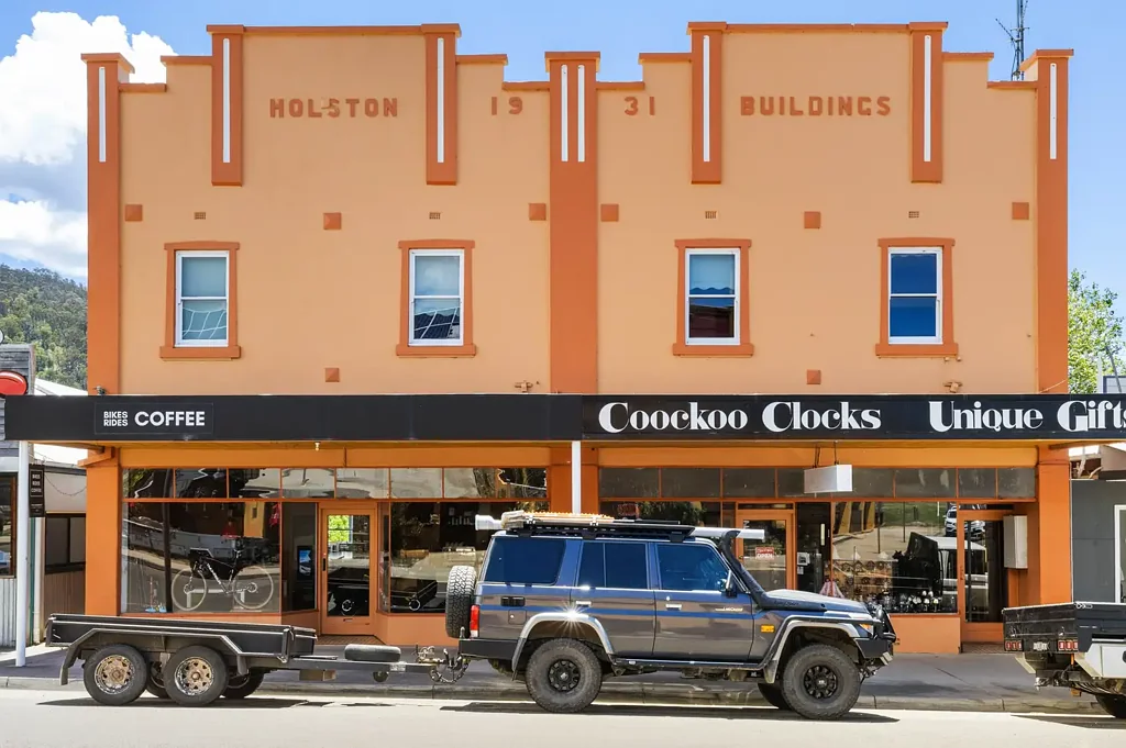Omeo  Holston Building on Day Avenue Omeo