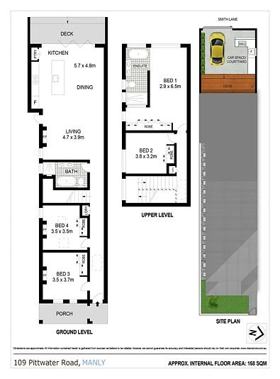 109 Pittwater Road, Manly, NSW 2095, 4 Bedrooms, 2 Bathrooms, House