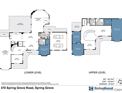 370 Spring Grove Road, Spring Grove, NSW 2470, 4房, 3浴, 乡村住宅建地
