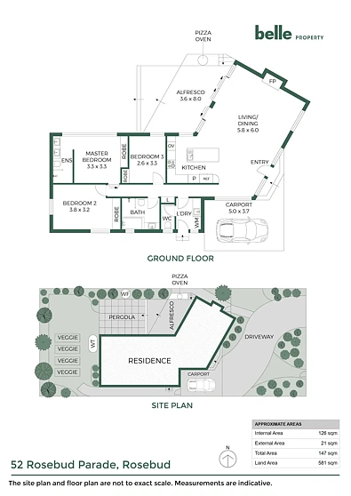 52 Rosebud Parade, Rosebud, VIC 3939, 3房, 2浴, House