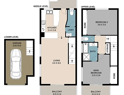 5/33 Marjorie Street, Mooloolaba, Sunshine Coast, 2 Bedrooms, 1 Bathrooms, Unit