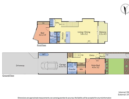 4/1 Laurence Grove, Ringwood East, East Melbourne, 2房, 2浴, Unit
