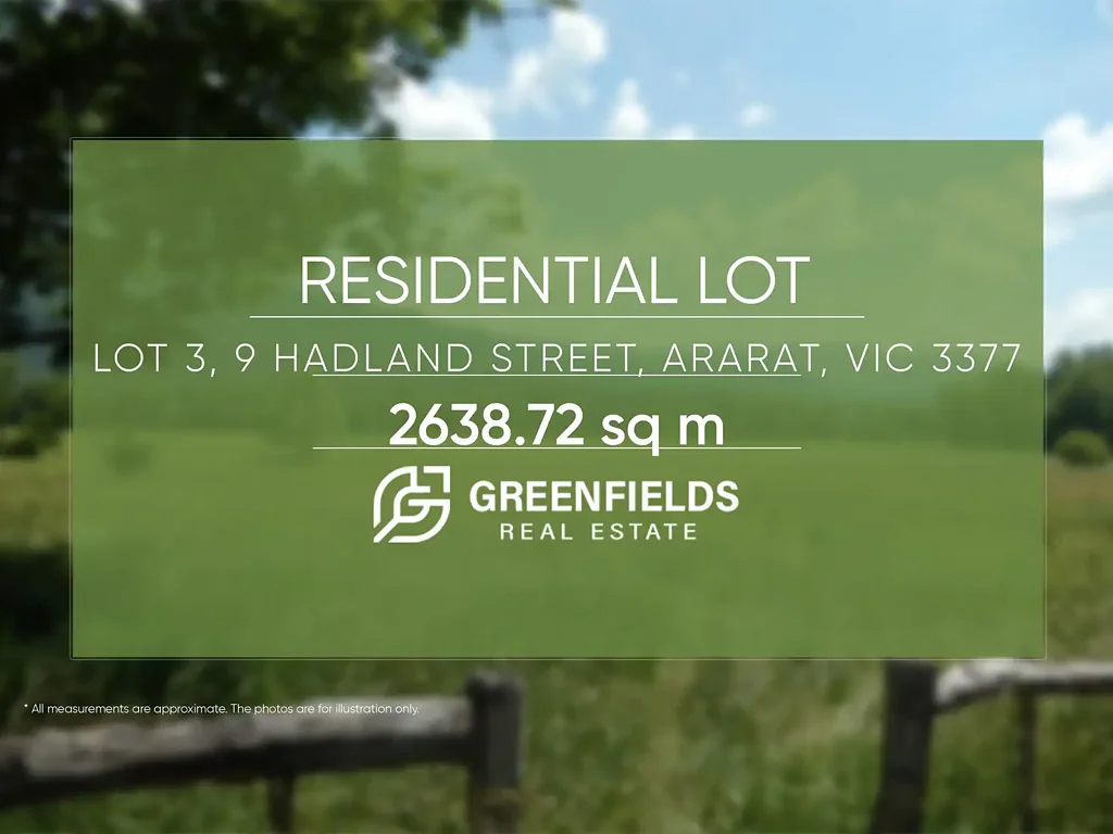 Ararat Exceptional Residential Land – Ararat, VIC 3377
