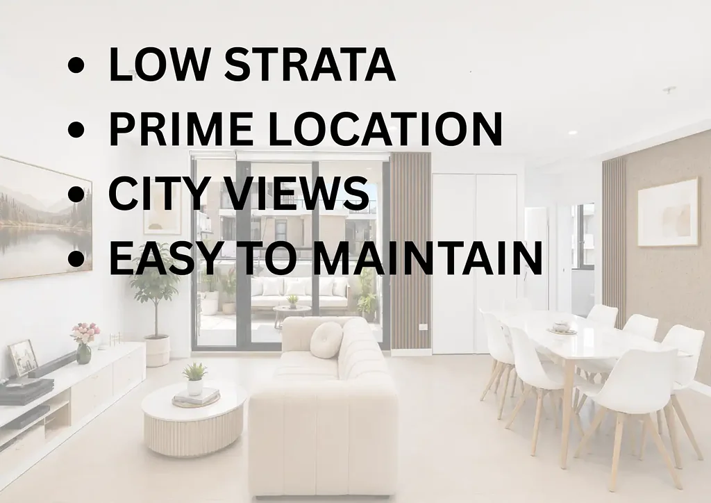 Blacktown 3房 低物业费 | 步行可达一切 LOW STRATA | WALK TO EVERYTHING | ENJOY CITY VIEWS