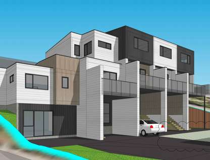 Lot 1/19 Squirrel Lane, Browns Bay, North Shore City, Auckland, 3 Bedrooms, 2 Bathrooms, House