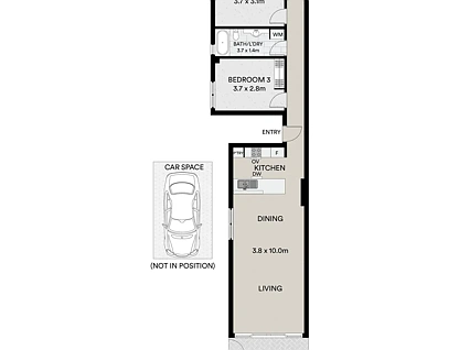 3/15 Marine Parade, St Kilda, VIC 3182, 3 ਕਮਰੇ, 2 ਬਾਥਰੂਮ, Apartment