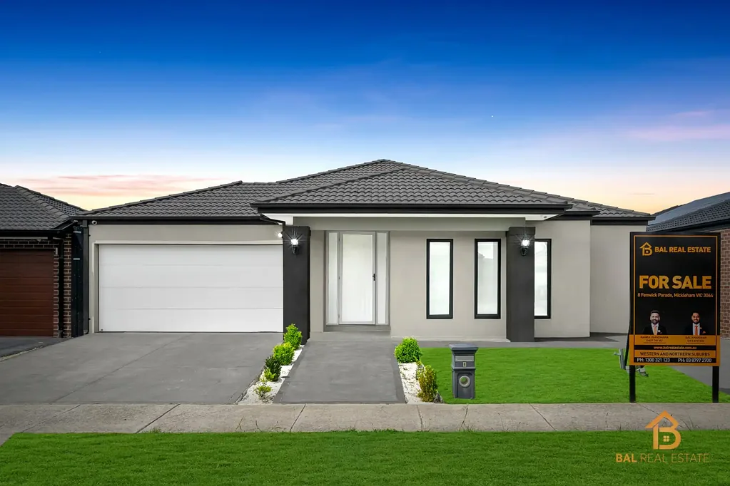 Mickleham 4房 宽敞550m²地块 四卧套房 主卧步入式衣帽间 双现代化厨房 全屋石材台面 10千瓦太阳能 独立洗衣房 远程双车库 家庭友好社区 步行达学校&购物 Luxury, Space & Dual Kitchens - Your Dream Home Awaits!