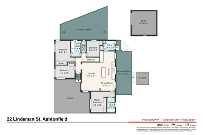 22 Lindeman Street, Ashtonfield, NSW 2323, 4 Bedrooms, 2 Bathrooms, House