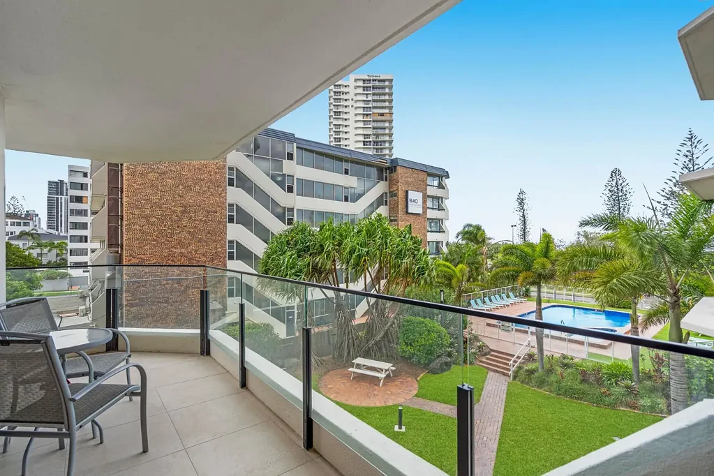 Furnished Two Bedroom Beachside Apartment