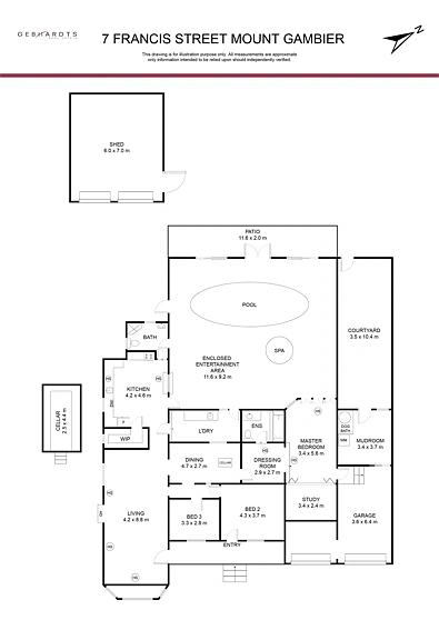 7 Francis Street, Mount Gambier, SA 5290, 3 slaapkamers, 2 badkamers, House