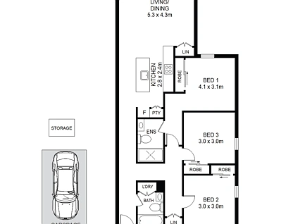 1712/12 Phillip Street, Parramatta, Parramatta (Northwest suburbs), 3 Bedrooms, 2 Bathrooms, Apartment