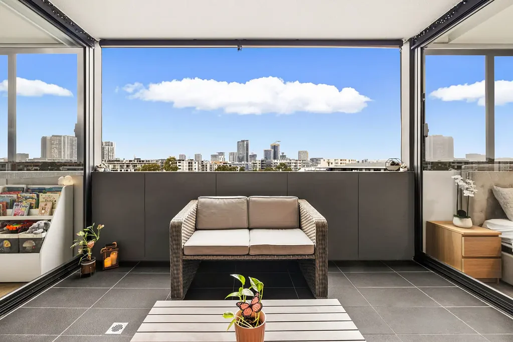 Wentworth Point 2chambre Sunlit living with uninterrupted views of Bay Park
