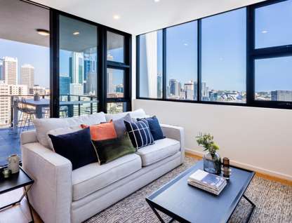 1509/78 Stirling Street, Perth, WA 6000, 2 Bedrooms, 1 Bathrooms, Apartment