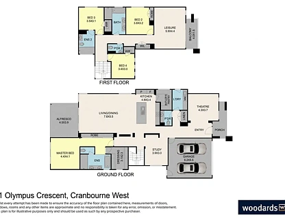 51 Olympus Crescent, Cranbourne West, VIC 3977, 4房, 3浴, House