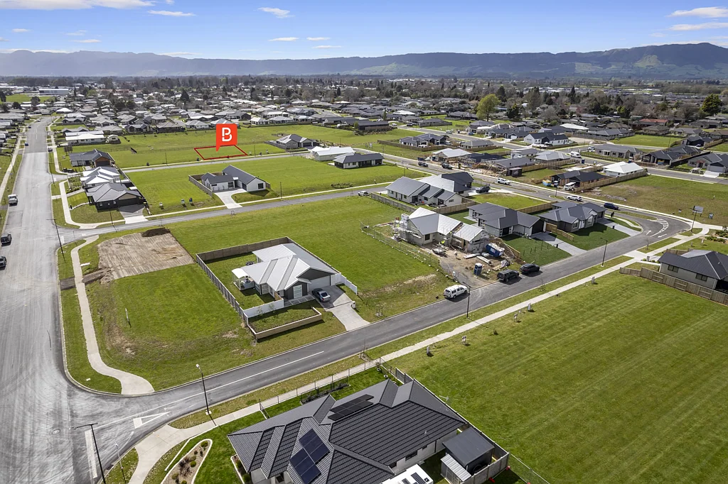 Matamata  Backing on to reserve.