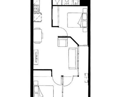 514/101 Tram Road, Doncaster, Inner East Melbourne, 2 rūma, 1 rūma horoi, Apartment
